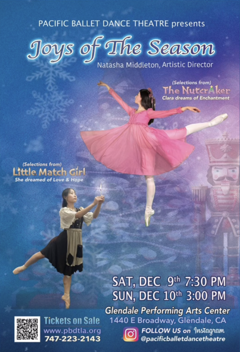 Pacific Ballet Dance Theatre Joys of the Season Burbank ArtsBurbank